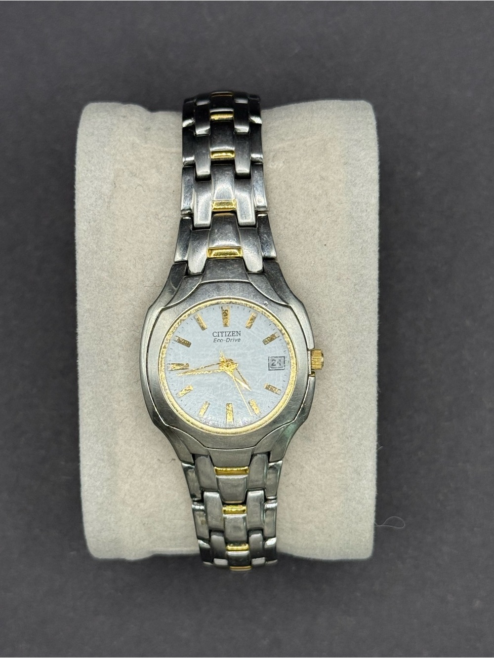 Citizen Women’s EW1254-53A Eco-Drive Two-Tone Watch